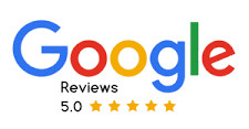 Five star average on Google